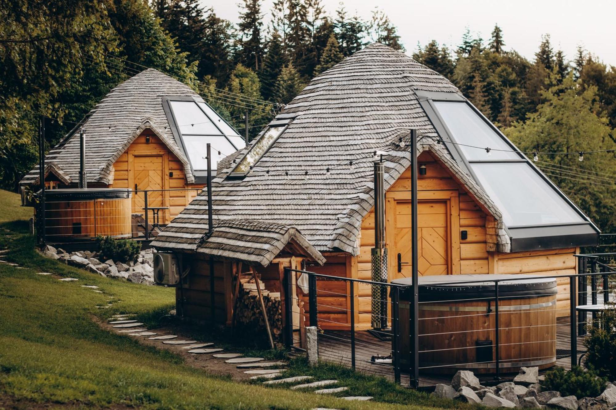 Osada Poli Koniakow - Panoramiczny Domek Nr 1 Z Prywatna Balia I Hydromasazem Exterior photo